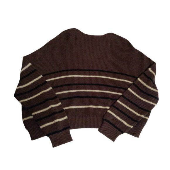 Guess men's slouchy oversized brown sweater sz XL NEW - Picture 2 of 10